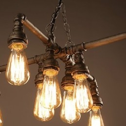 Lampadario Moderno Contemporaneo Tradizionale Classico Rustico Lodge Metallo