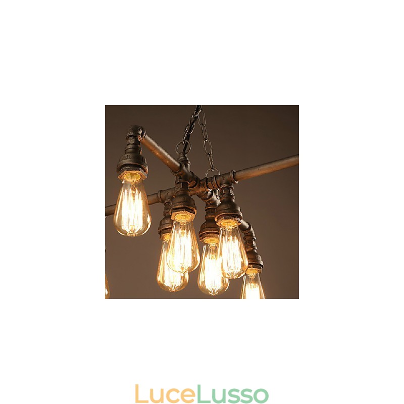 Lampadario Moderno Contemporaneo Tradizionale Classico Rustico Lodge Metallo