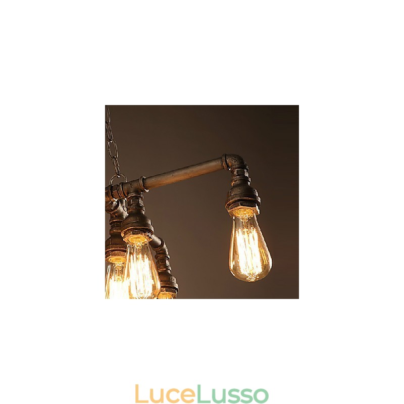 Lampadario Moderno Contemporaneo Tradizionale Classico Rustico Lodge Metallo