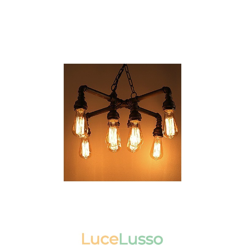 Lampadario Moderno Contemporaneo Tradizionale Classico Rustico Lodge Metallo