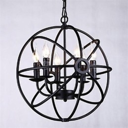 Mini lampadario in stile lampada a sospensione moderno contemporaneo tradizionale classico rustico lodge retrò lanterna paese globo
