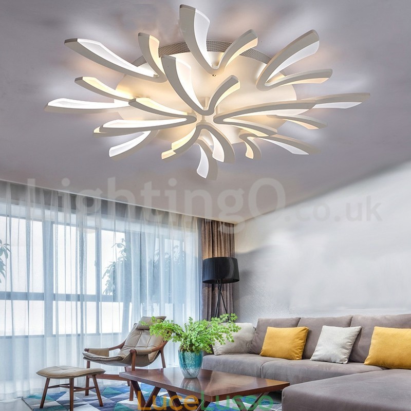 Le più recenti 12 luci eleganti e moderne da soffitto a filo