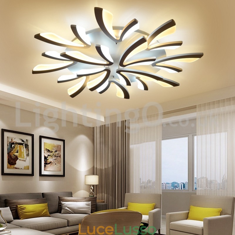 Le più recenti 12 luci eleganti e moderne da soffitto a filo