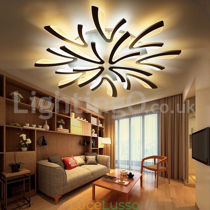 Le più recenti 12 luci eleganti e moderne da soffitto a filo