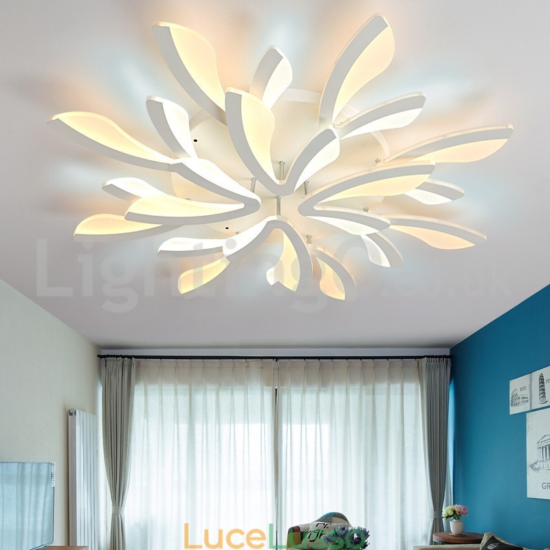 Le più recenti 12 luci eleganti e moderne da soffitto a filo