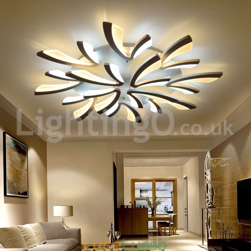 Le più recenti 12 luci eleganti e moderne da soffitto a filo