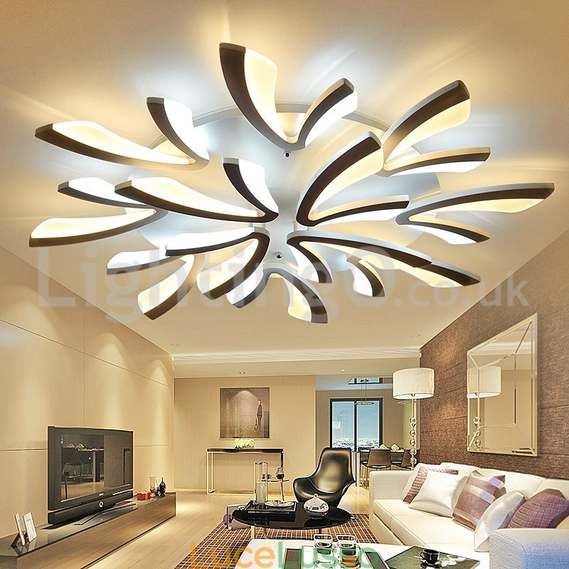 Le più recenti 12 luci eleganti e moderne da soffitto a filo