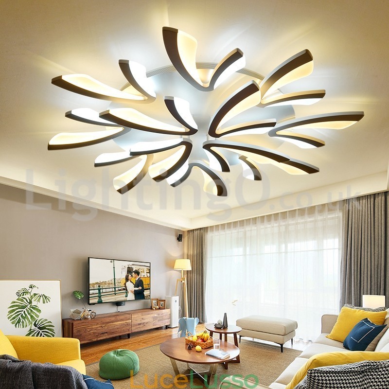 Le più recenti 12 luci eleganti e moderne da soffitto a filo