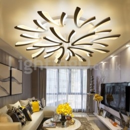 Personalità 15 luci eleganti moderne plafoniere da soffitto a filo