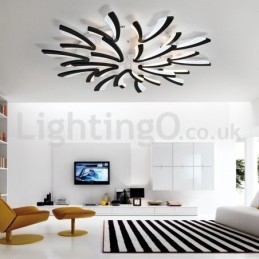 Personalità 15 luci eleganti moderne plafoniere da soffitto a filo