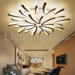 Personalità 15 luci eleganti moderne plafoniere da soffitto a filo