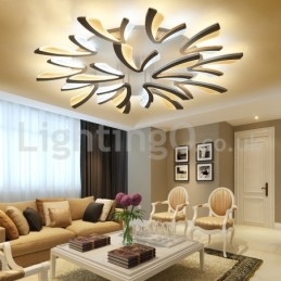 Personalità 15 luci eleganti moderne plafoniere da soffitto a filo