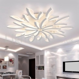 Personalità 15 luci eleganti moderne plafoniere da soffitto a filo