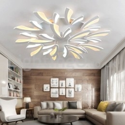 Personalità 15 luci eleganti moderne plafoniere da soffitto a filo