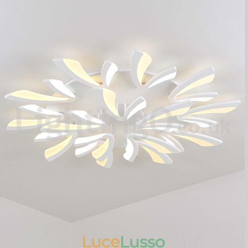 Personalità 15 luci eleganti moderne plafoniere da soffitto a filo