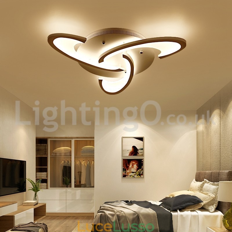 Plafoniere moderne a filo da 3 lampadine