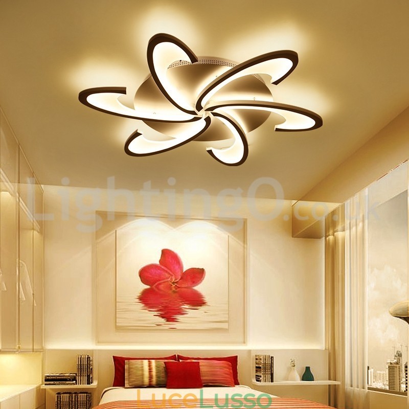 Plafoniere moderne a filo a 6 lampadine economiche