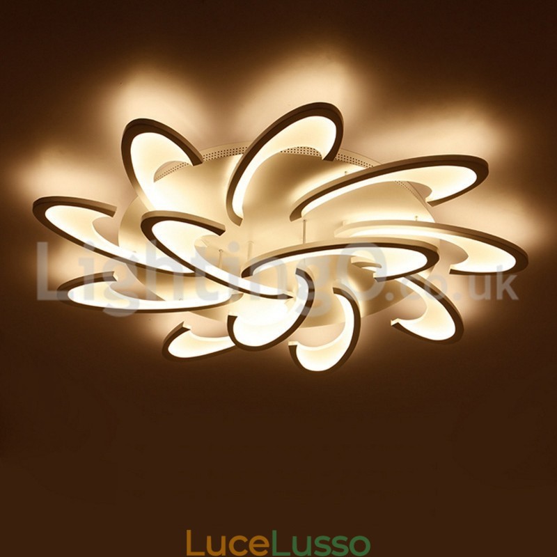 Sconto 12 lampadine plafoniere da soffitto moderne a filo