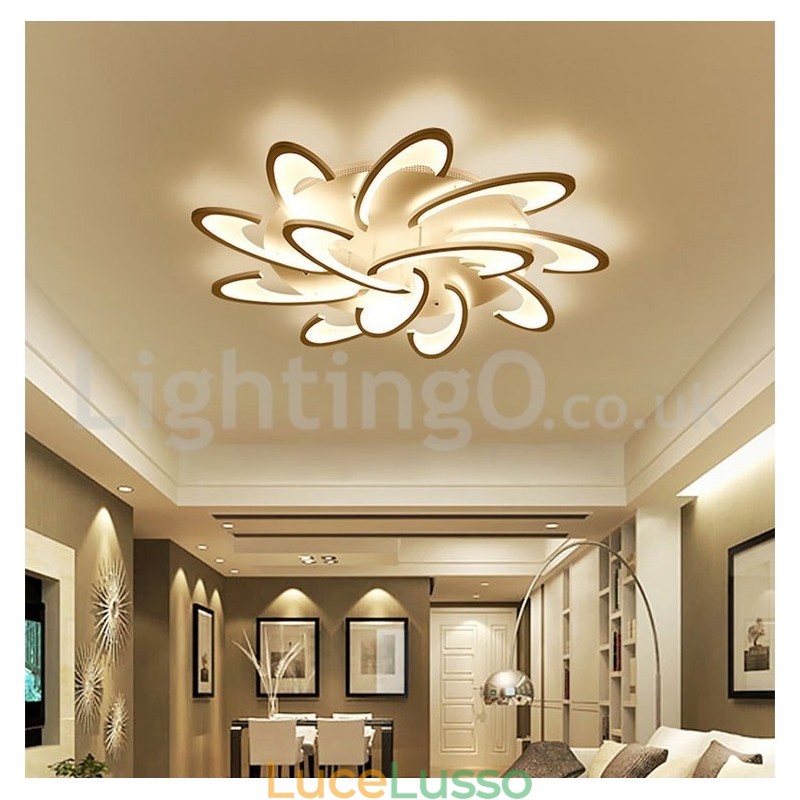 Sconto 12 lampadine plafoniere da soffitto moderne a filo