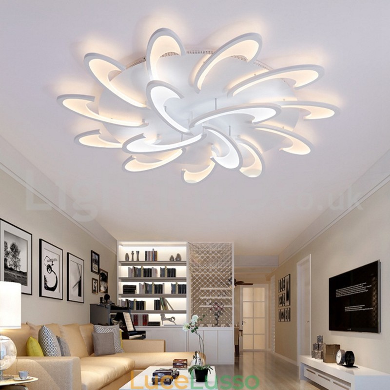 Sconto 15 lampadine plafoniere moderne a filo