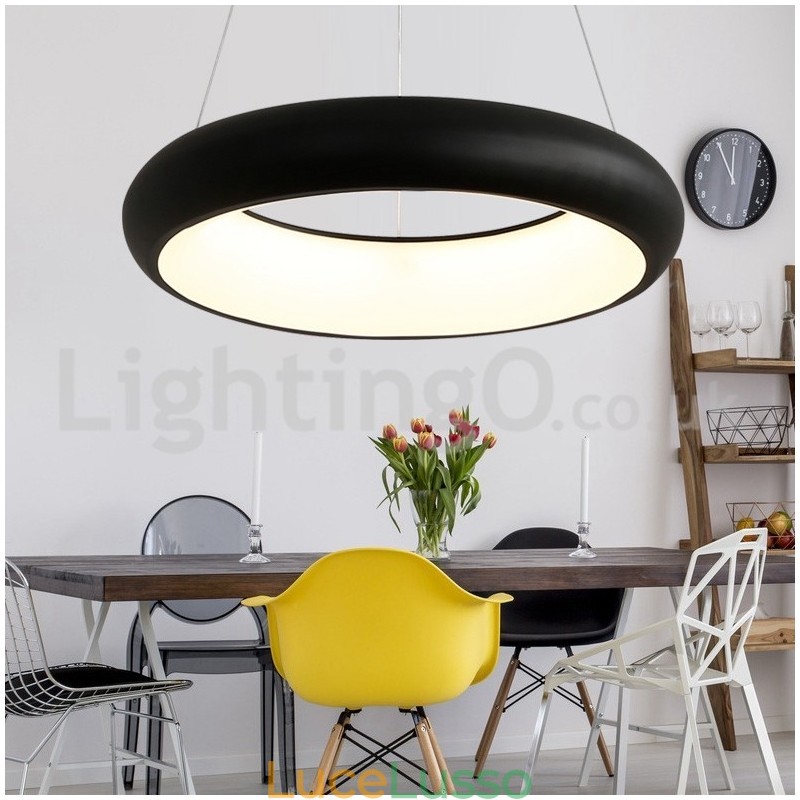 Lampada a sospensione rotonda moderna