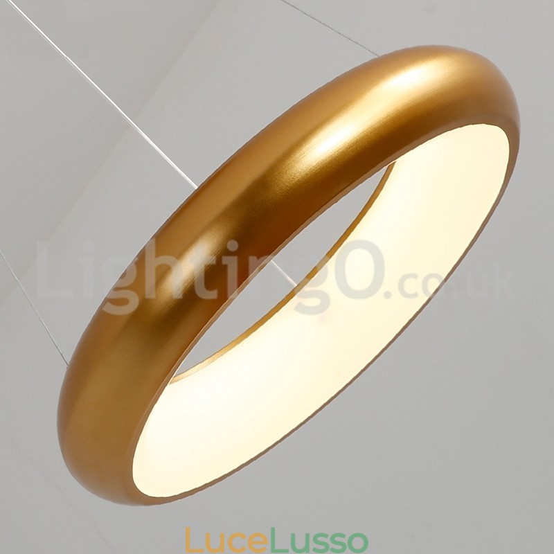 Lampada a sospensione rotonda moderna