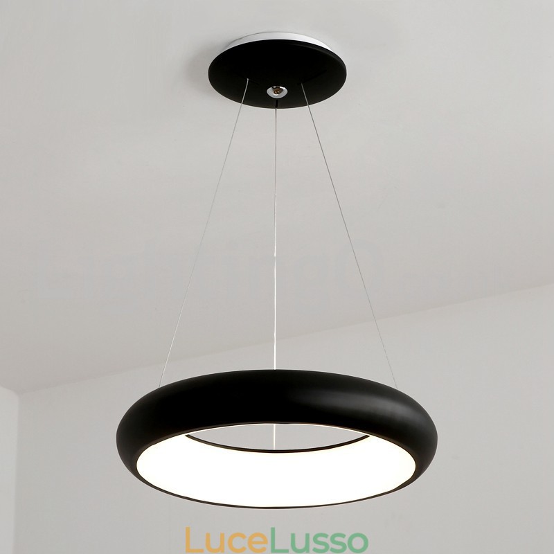 Lampada a sospensione rotonda moderna