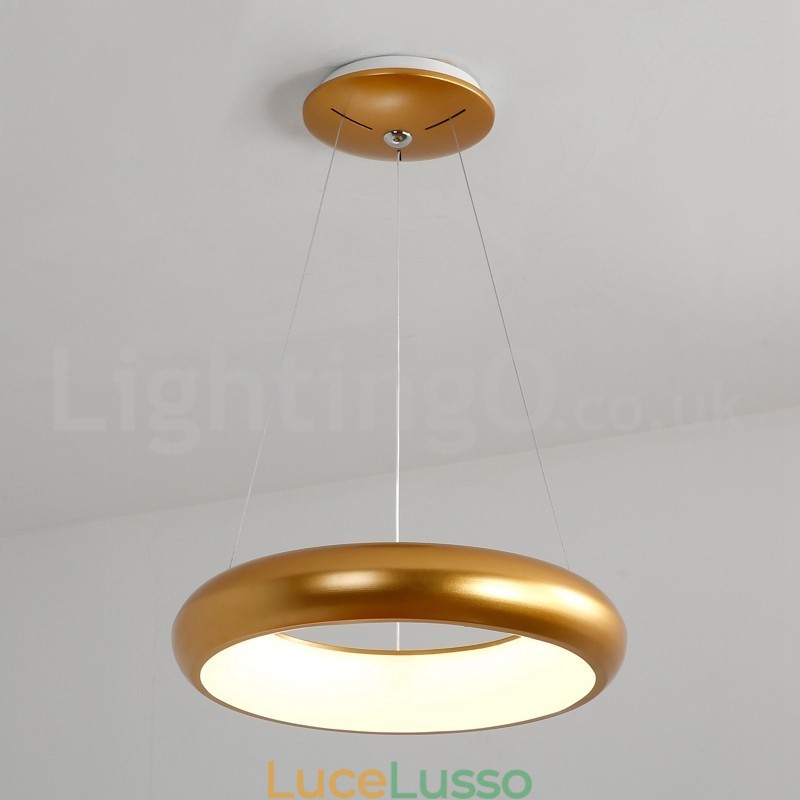 Lampada a sospensione rotonda moderna