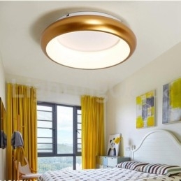 Moderne luci da soffitto rotonde montate a filo