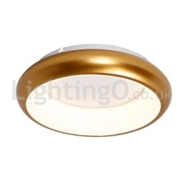 Moderne luci da soffitto rotonde montate a filo