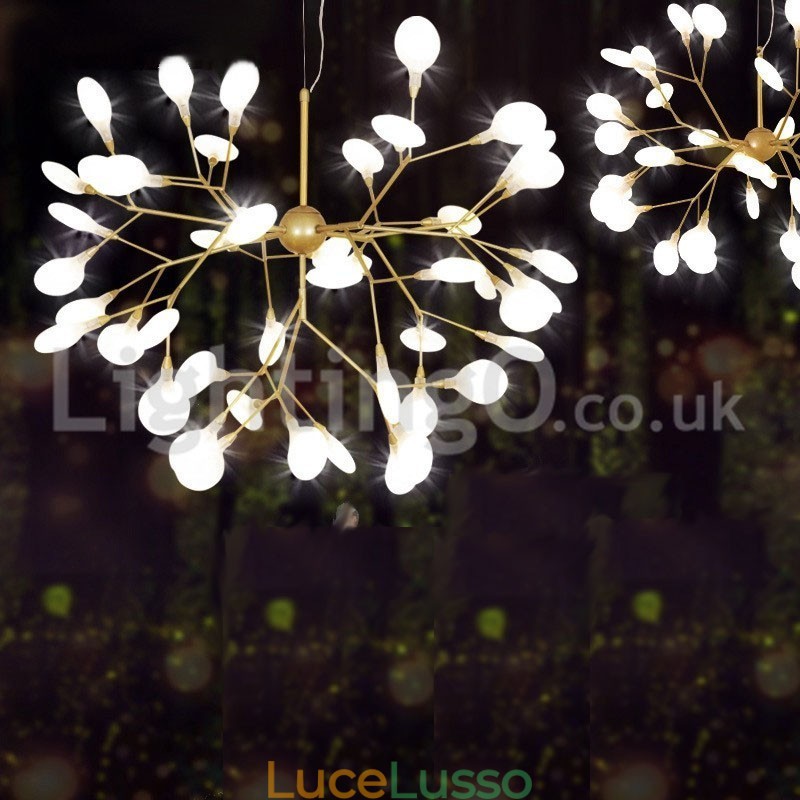 Lampadario postmoderno Fireflies
