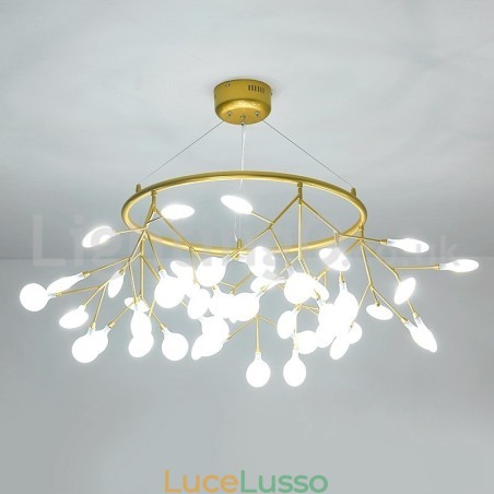 Lampadario di lusso postmoderno rotondo Fireflies Lampadario di lusso postmoderno rotondo Fireflies
