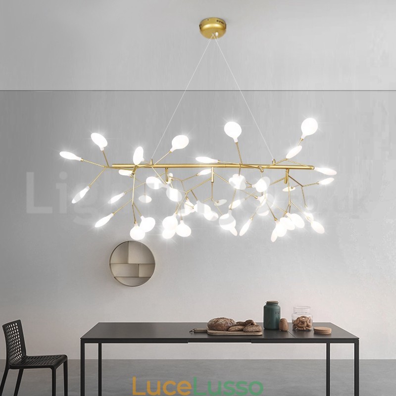 Lampadario lucciole postmoderno