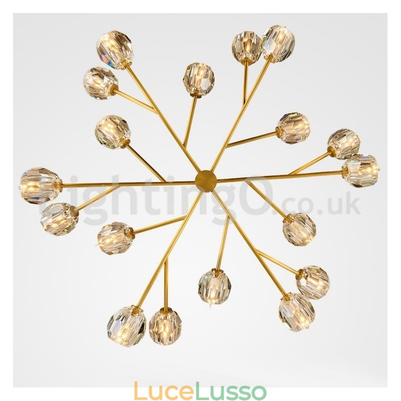 Lampadario in cristallo nordico