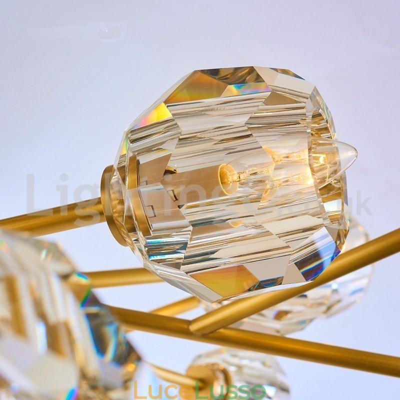 Lampadario in cristallo nordico