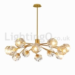 Lampadario in cristallo nordico