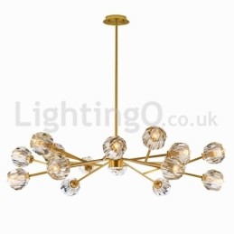 Lampadario in cristallo nordico