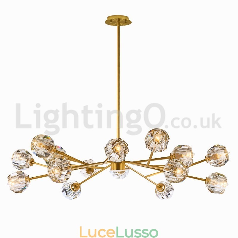 Lampadario in cristallo nordico