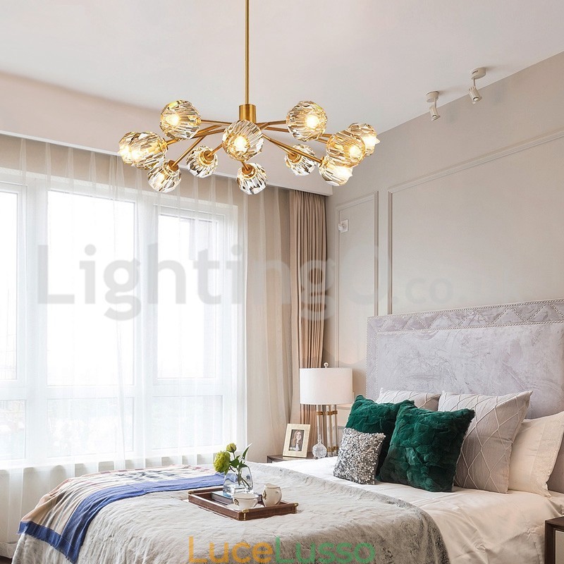 Lampadario in cristallo nordico