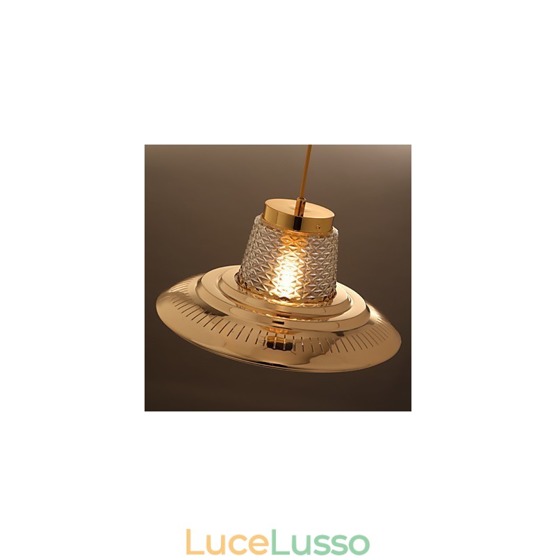 Lampadario Mini Stile Moderno Contemporaneo Metallo Lampada a Sospensione