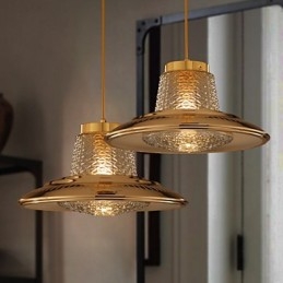 Lampadario Mini Stile Moderno Contemporaneo Metallo Lampada a Sospensione