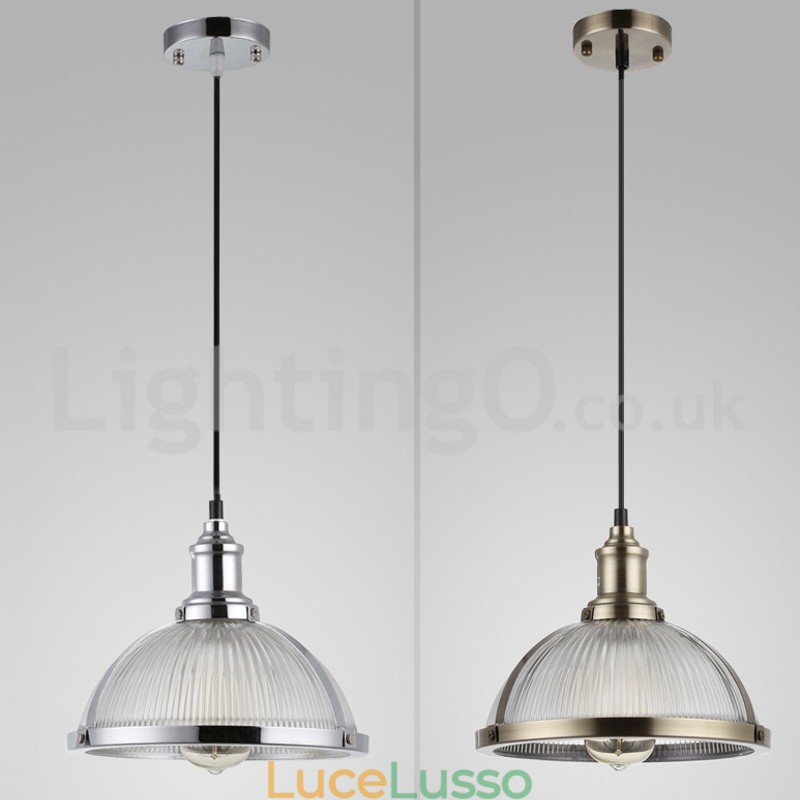 Lampada a sospensione industriale in acciaio inox a testa singola Negozio