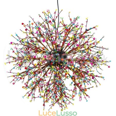 Lampadario a forma di dente di leone nordico Lampadario colorato Lampadario a forma di dente di leone nordico Lampadario colorato