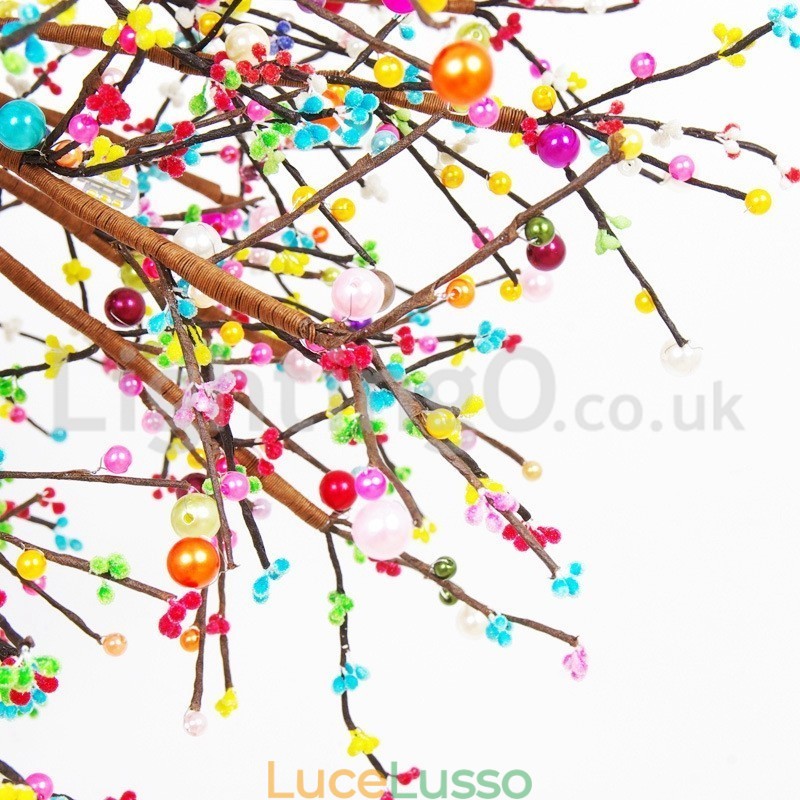 Lampadario a forma di dente di leone nordico Lampadario colorato