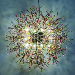 Lampadario a forma di dente di leone nordico Lampadario colorato