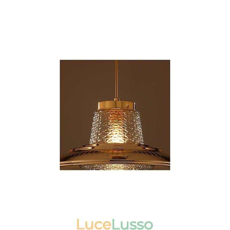 Lampadario Mini Stile Moderno Contemporaneo Metallo Lampada a Sospensione
