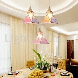 Lampada a sospensione moderna economica da 1 luce e 3 luci