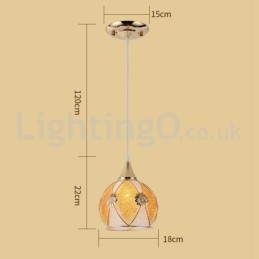 Lampada a sospensione moderna economica da 1 luce e 3 luci