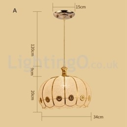 Negozio di lampade a sospensione moderne squisite con 1 luce