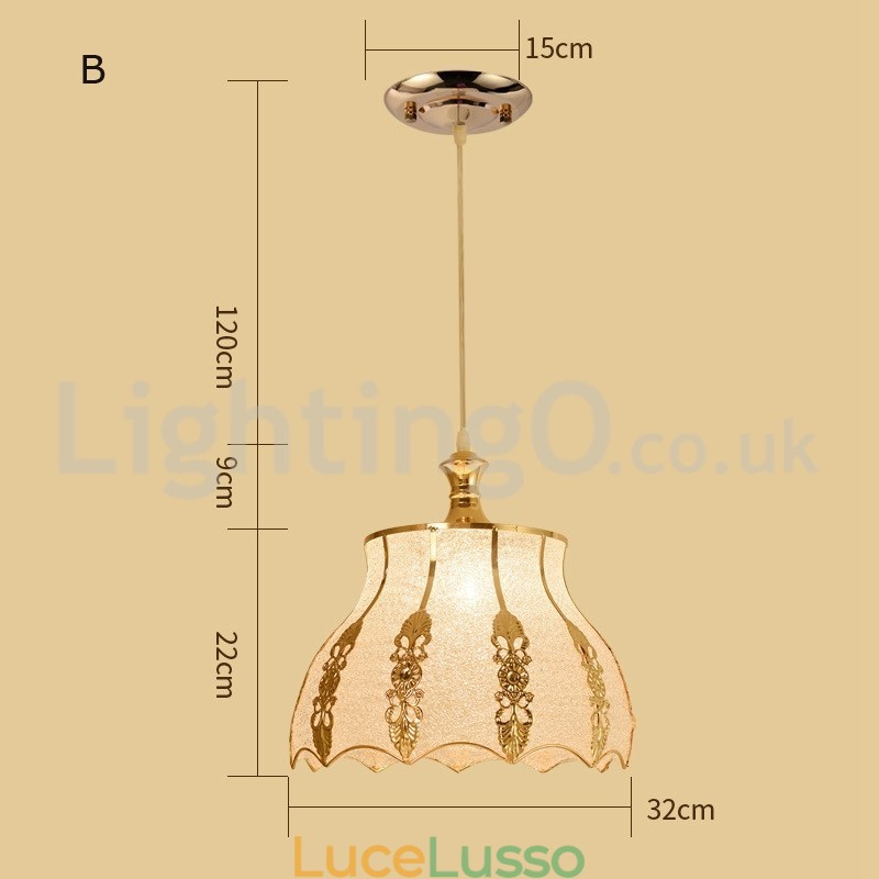 Negozio di lampade a sospensione moderne squisite con 1 luce